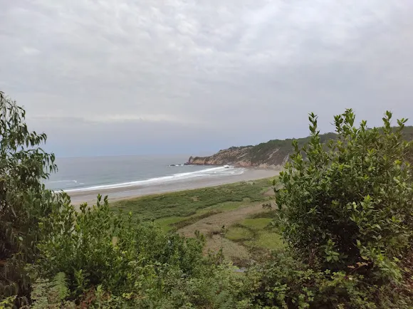 Parking de la playa - Sablera de Barayo - Navia