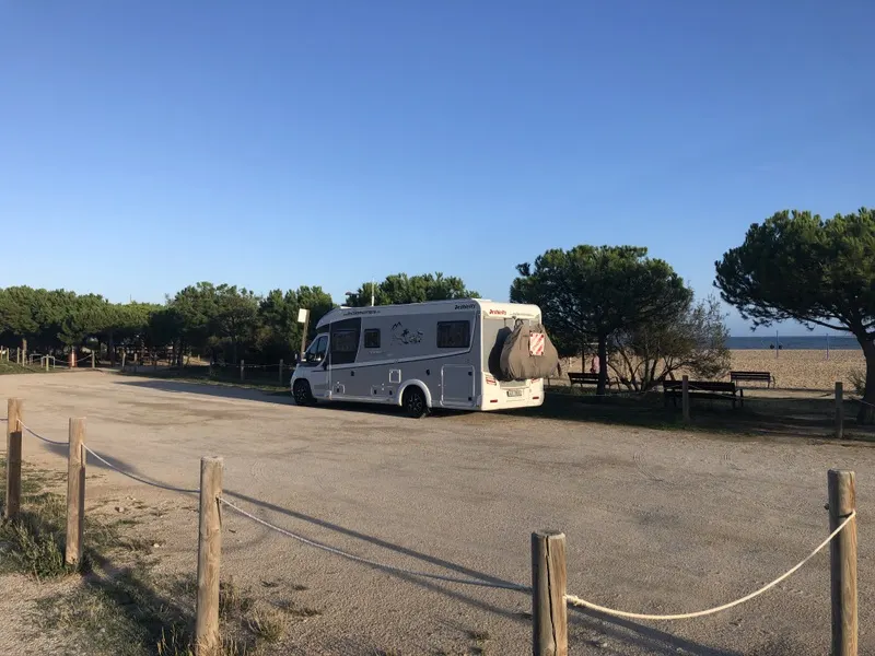 Aparcamiento de la Tercera Playa - Canet