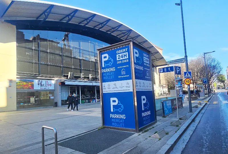 Parking Mollet Mercado en Mollet del Vallès