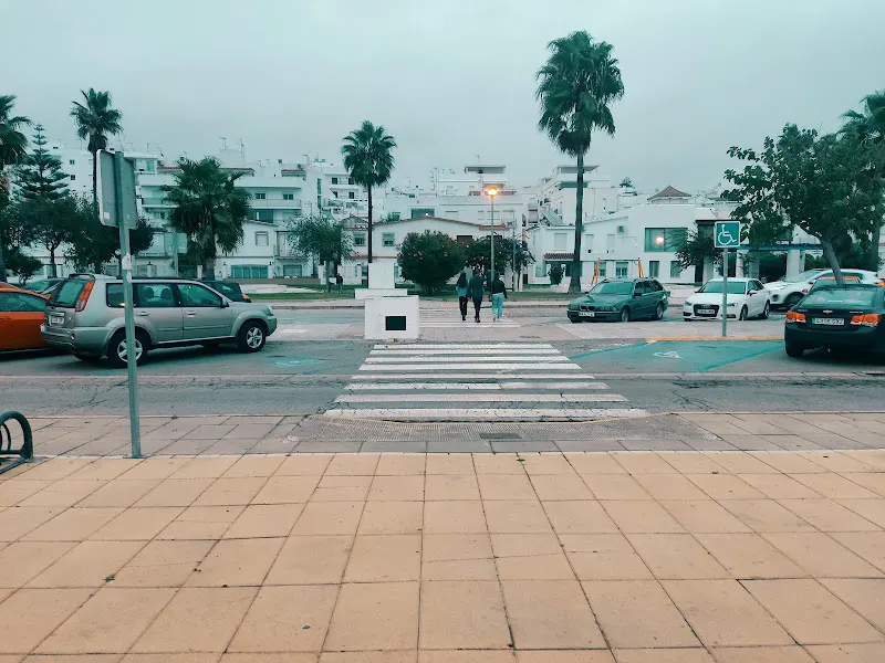 Aparcamiento de Conil zona azul playa