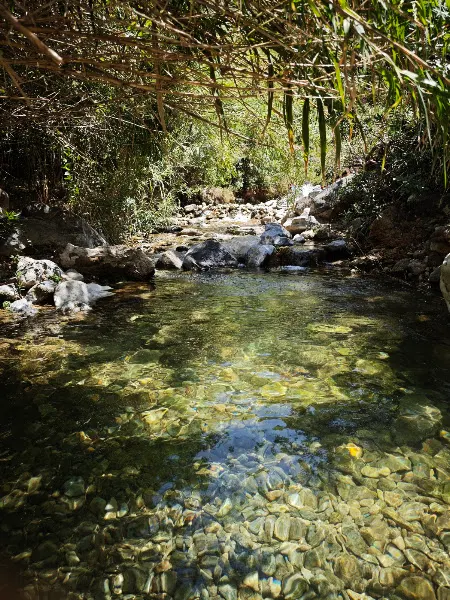 Aparcamiento de verano de Barranco Blanco