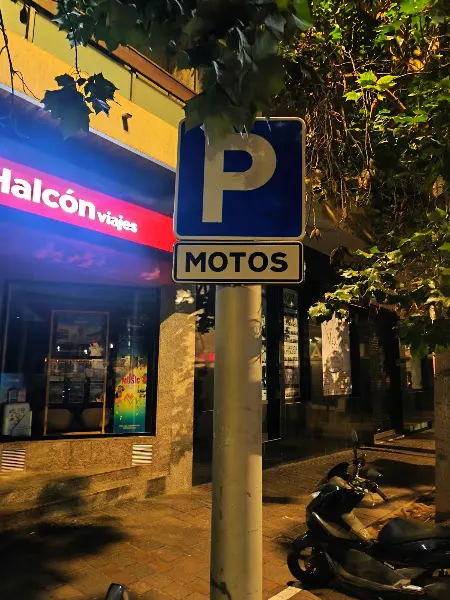 Aparcamiento para motos