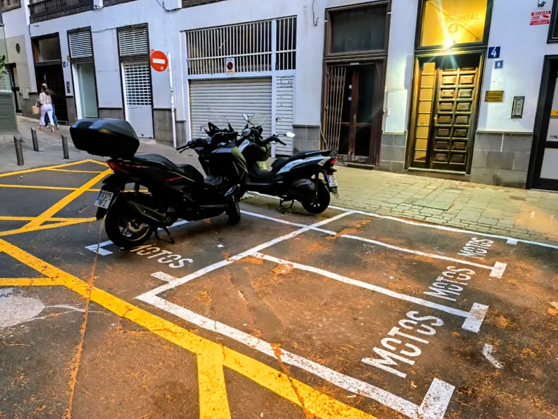 Aparcamiento para motos