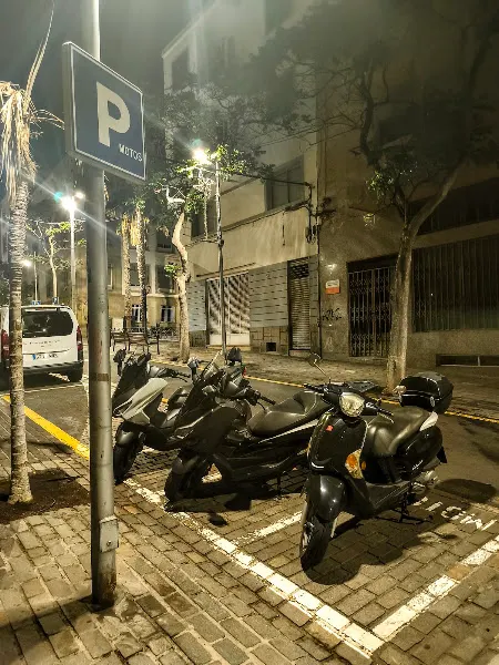Aparcamiento para motos