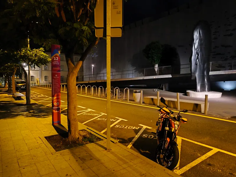 Aparcamiento para motos - Santa Cruz de Tenerife