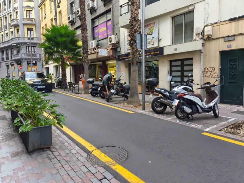 Aparcamiento para motos