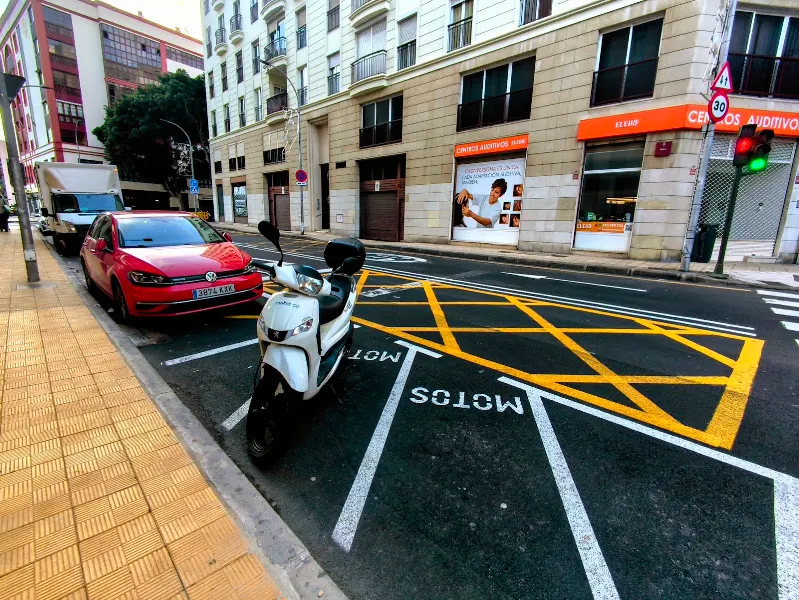 Aparcamiento para motos