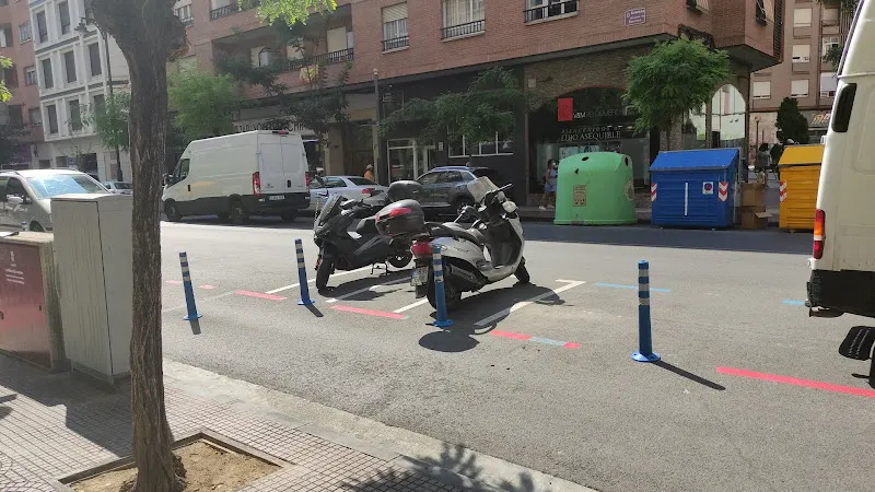 Aparcamiento gratuito para motos - Logroño
