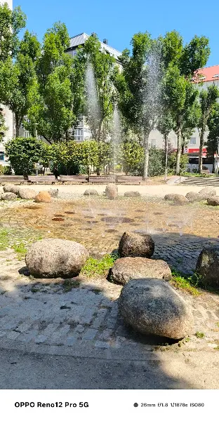 Aparcamiento público en Pontevedra