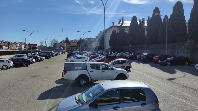 Parking disuasorio estación El Escorial