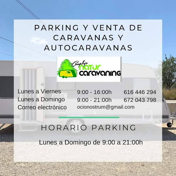Parking Naturcaravaning - Estacionamiento de autocaravanas en Chiva - foto 2