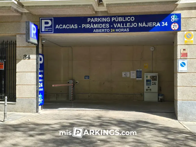 [P] Parking Acacias - Pirámides - Vallejo Nájera 34 - Aparcamiento en Madrid - foto 2