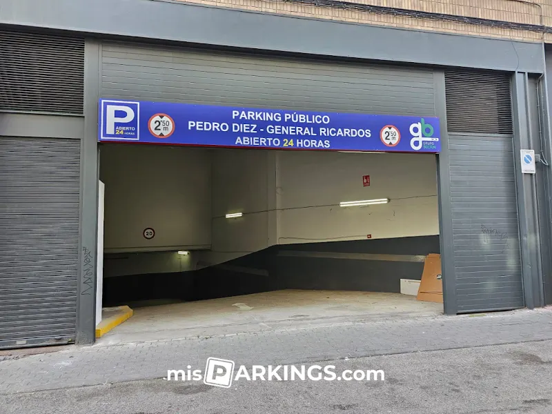 [P] Parking Pedro Diez - General Ricardos - Aparcamiento en Madrid - foto 2