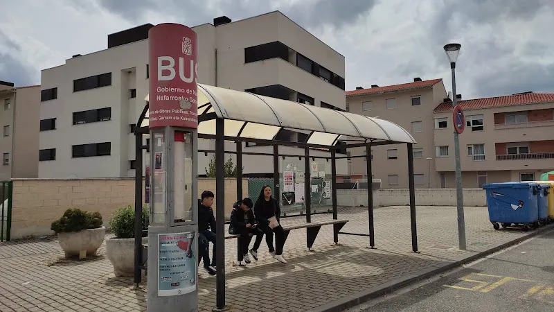 Parada de bus Alsa Conda. Aoiz