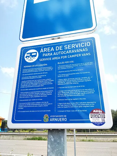 Área autocaravanas Arnuero - Noja