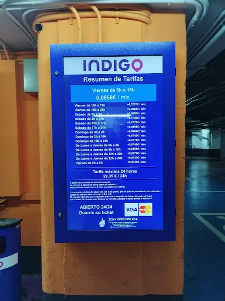 Parking Indigo - Princesa - Madrid
