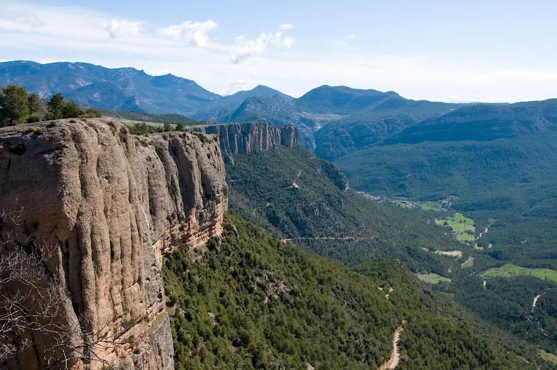 Pàrquing mirador pla de Busa - Guixers