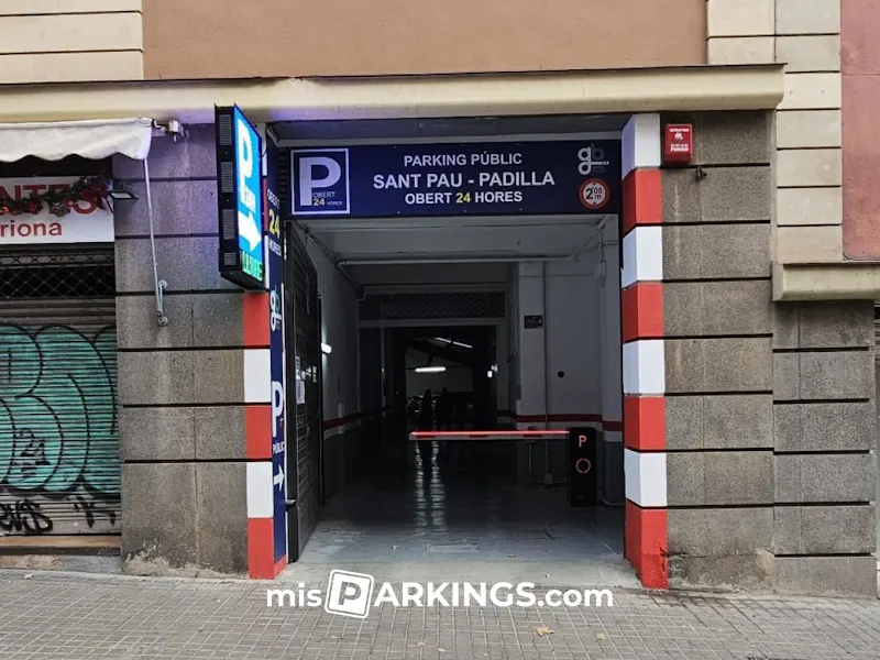 [P] Parking Sant Pau - Padilla - Aparcamiento en Barcelona - foto 2