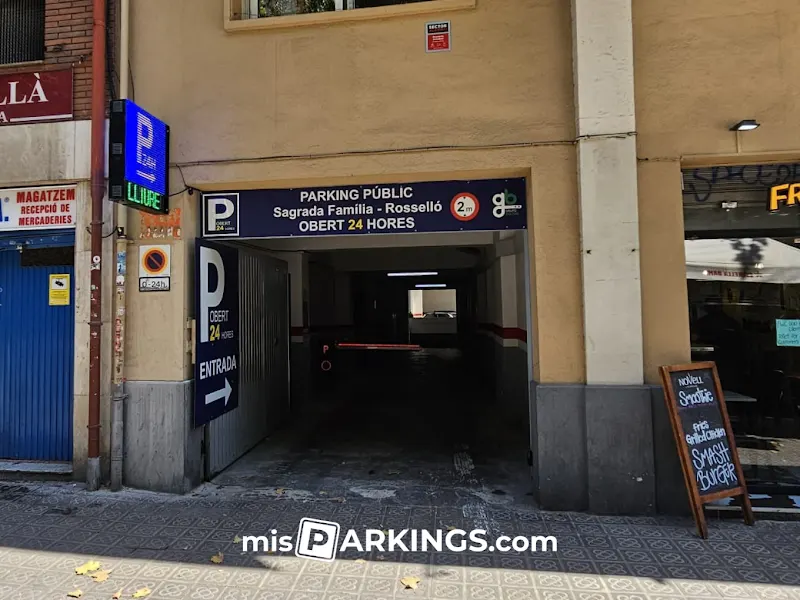 [P] Parking Sagrada Familia - Rosselló - Aparcamiento en Barcelona - foto 2