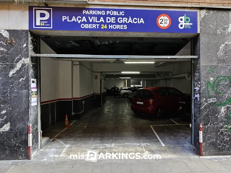 [P] Parking Plaça Vila de Gràcia - Aparcamiento en Barcelona - foto 2