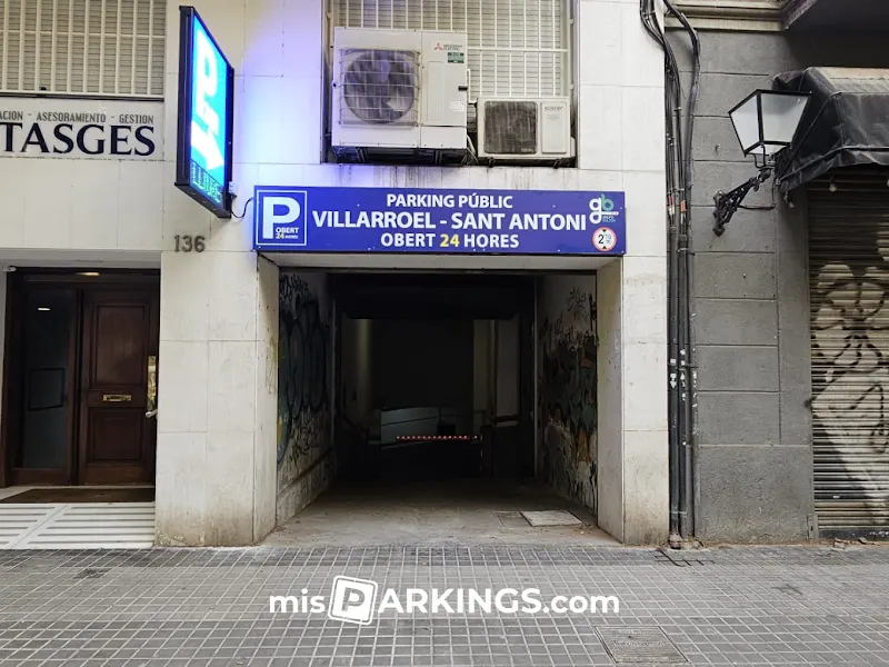 [P] Parking Villarroel - Sant Antoni - Aparcamiento cubierto en Barcelona - foto 2