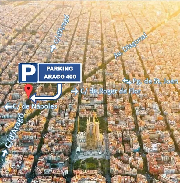 Parking Aragó 400 - Aparcamiento cubierto en Barcelona - foto 2