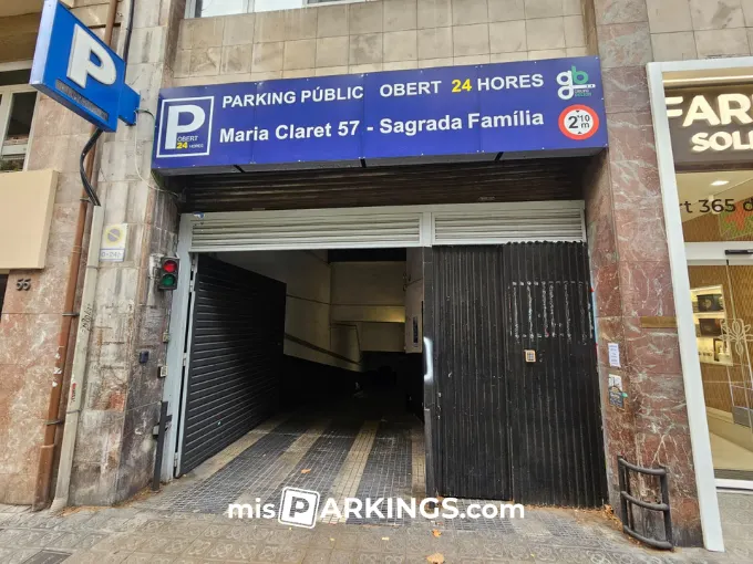 [P] Parking Maria Claret 57 - Sagrada Família - Aparcamiento en Barcelona - foto 2