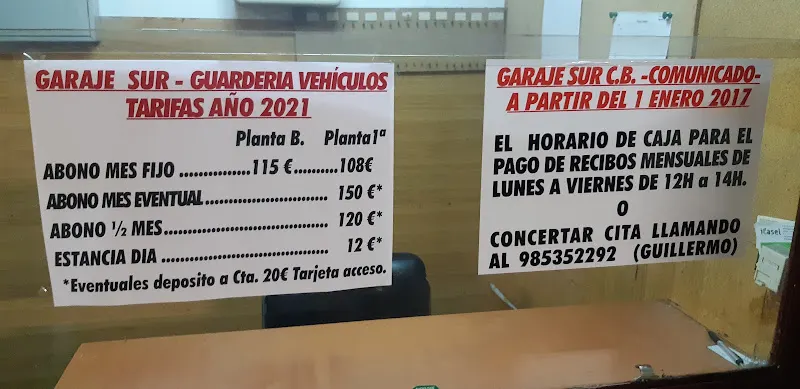 Garaje Sur C.B.