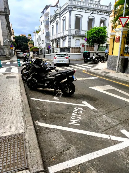 Aparcamiento para motos