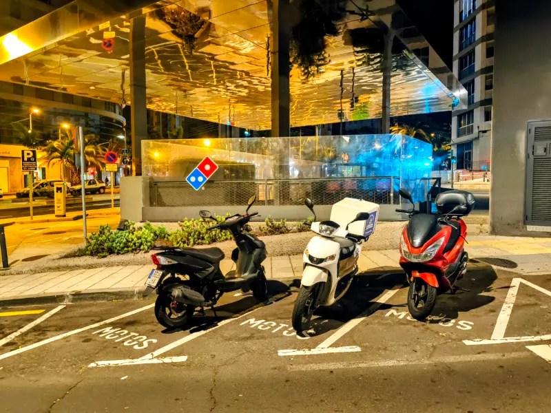 Aparcamiento para motos