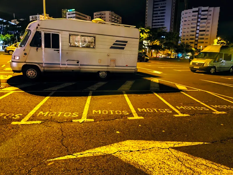 Aparcamiento para motos - Santa Cruz de Tenerife