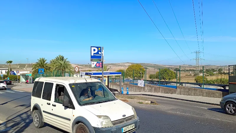 Interparking Hospital de Jerez. Acceso junto a Urgencias