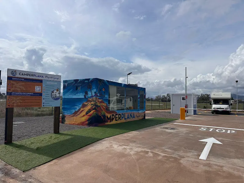 Camperplana – Área de Autocaravanas Playa del Gurugú - Castellón de la Plana