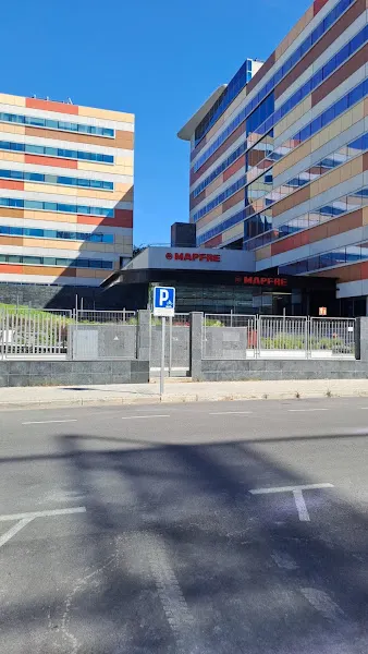 Zona de aparcamiento reservada para motos