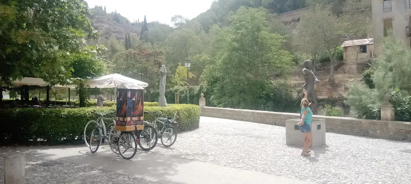 Parada vehículos y bajada de equipaje
