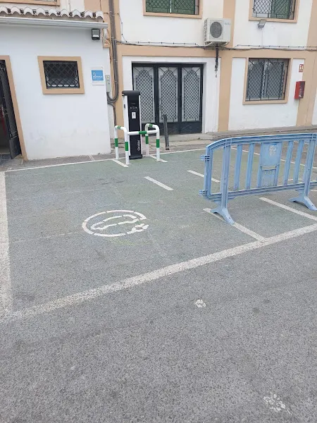 Punto recarga vehículo eléctrico x2