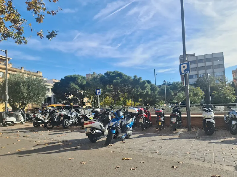 Zona d’aparcaments de motos - Mataró
